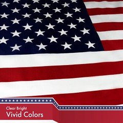 USA American Flag & Tunisia Tunisian Flag 3x5FT Combo Printed Polyester By G128