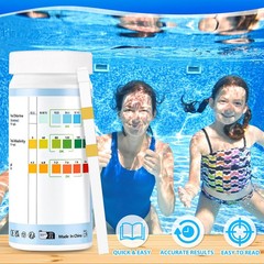 Accevo Hot Tub Test Strips，3-in-1 Pool Water Testing Kit for Chlorine/Bromine, p
