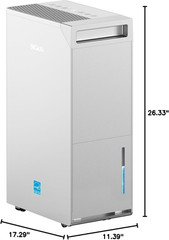 5000 Sq.Ft Energy Star Most Efficient 2024 Dehumidifier, Max 100 Pint Dehumidifi