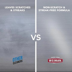 Stainless Steel Cleaner: 30 Count Cleaning Wipes, Removes Dirt, Grime, Grease