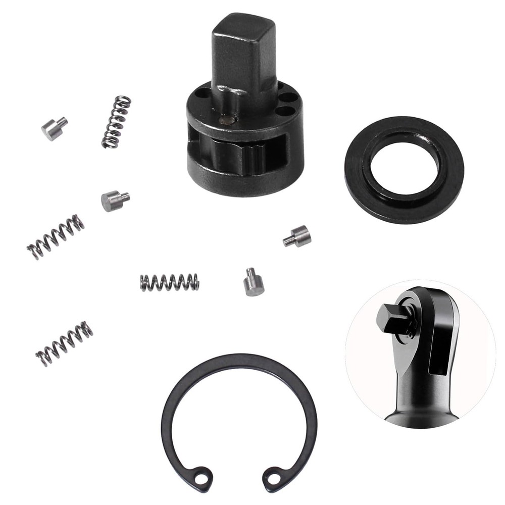 Huegexpen 42-06-1030 3/8″ Ratchet Head Anvil Kit for Milwauke-Ratchet 2457-20…