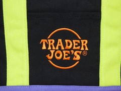 Trader Joe’s – Mini Canvas Tote Bag – Multicolor – Halloween 2025 – Limited Ed
