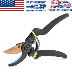 WORKPRO 8.5″ Bypass Pruning Shears Garden Shears with SK5 Blade Garden Clipper