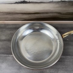 Williams Sonoma Ruffoni Historia Hammered Copper Frying Pan 11” Dinged Flaws