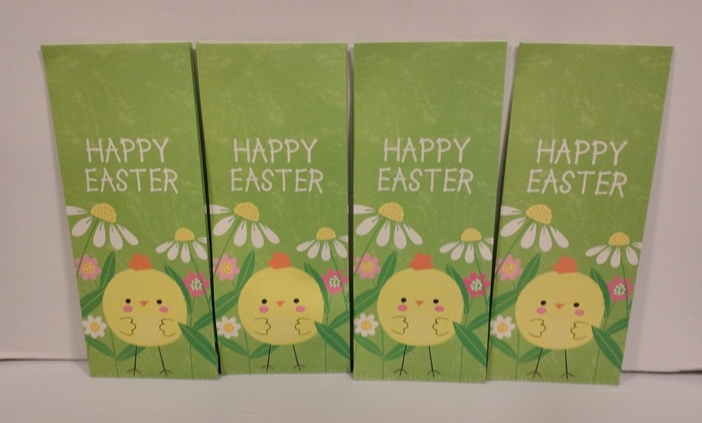 Meijer Happy Easter Yellow Easter Chick Party Paper Treat Bags Set of 4