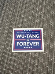 WU TANG IS FOREVER 2.59″ x 2″ Glossy Rectangle Sticker NEW