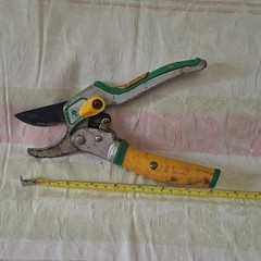 Winland Standard Pruning Shears Safety Lock 3″ Steel Blade 8in Yellow/Gree
