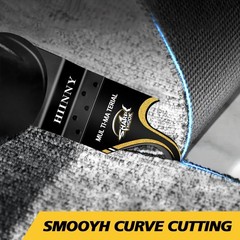 High Carbon Steel Hook Knife Oscillating Tool Blades – 3-Piece Set for Precision
