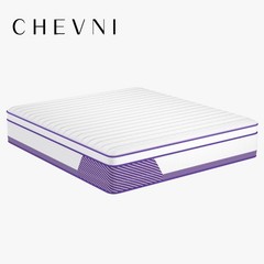 12″14″ Gel Memory Foam Spring Hybrid Queen Mattress Twin Full King Size In A Box