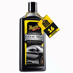 2 PACK Meguiar’s Ultimate Liquid Wax Long-Lasting Synthetic Wax, 16 oz