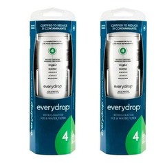 Every D²rop by 2 Pack Ice and Water Refrigerator Filter 4 ED²R4RX²D1 Sealed NEW