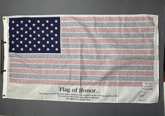 Flag of Honor 10th Anniversary 9/11 Memorial American Flag Tribute Banner USA