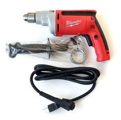 MILWAUKEE 0100-20 Magnum Corded Electric 1/4″ Drill, 7Amp
