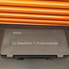 de Buyer La Mandoline V Professionnelle Mandoline Slicer Set w/ Case *incomplete