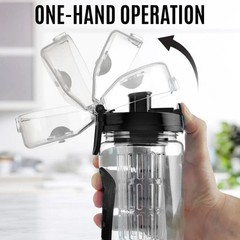 Hydration Nation 34oz Fruit Infuser Water Bottle – BPA-Free