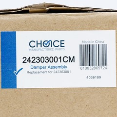 242303001 for Electrolux Frigidaire Refrigerator Air Damper