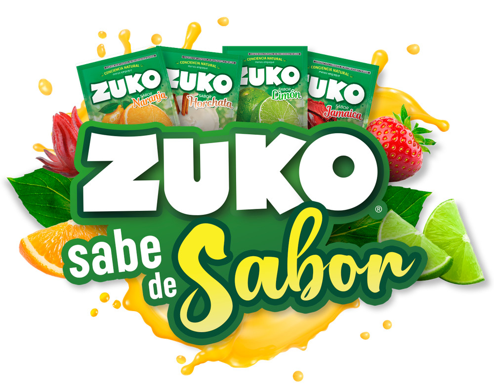 ZUKO Many Flavors No Sugar Needed Makes 2 Liters Of Drink Mix 15g/11gFrom Mexico