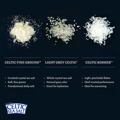 Light Grey Celtic Sea Salt 1 Pound Resealable Bag – Additive-Free, Delicious Sea