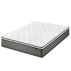 Zinus Pressure Relief Extra Firm Hybrid Mattress Comfort Foam and Pocket Spring