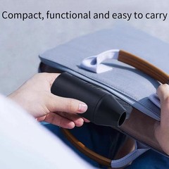 Electric Air Duster Cordless Mini Jet snow Blower Portable Turbo Fan with LED