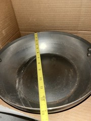 De Buyer MINERAL B Carbon Steel 13” Frying Pan Deep Induction Ready France