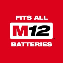 Milwaukee 3453-22 M12 FUEL 1/4″ Hex Impact Driver Kit