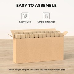 NAIZEA Japanese Tatami Mat, Foldable Tatami Bed Frame Twin Full Queen Floor Bed