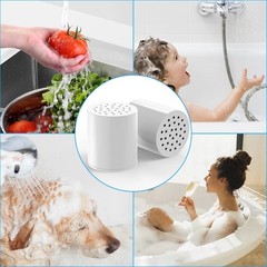 4 Pack 20 Stage Shower Filter Replacement Cartridge Shower Filter for Hard Water