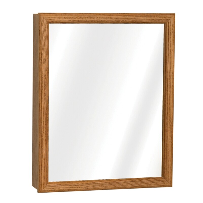 Zenith Products 19.25in. H X 15.5in. W X 4.5in. D Medicine Cabinet/Mirror