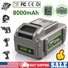 24V 8Ah Replacement Battery for Flex FX0221-1 Compatible with Flex Cordless Tool