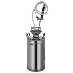 1.5Gal/6L Stainless Steel Sprayer Ground Cleaning Garden Brass Extension GREAT