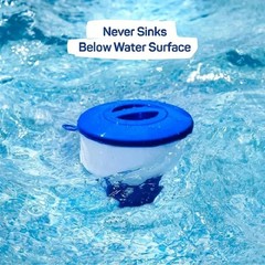 Heavy Duty 7″ Pool Floating Chemical Dispenser Floater for 3″ Chlorine Tablets