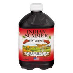 (2 pack) Indian Summer 100% Juice, Montmorency Cherry, 46 Fl Oz, 1 Count
