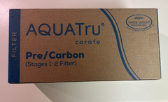 Open Box – AquaTru Carafe Pre/Carbon Stages 1-2 Sealed Filter, SKU 10AT100SF01