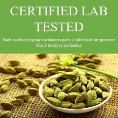 Organic Jumbo Green Cardamom Pods – Whole Elaichi Spices for Cooking and Baking