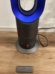 Dyson Hot Cool AM09 Ceramic Fan Heater Black 100V 1200W used