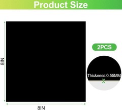 Pond Liner Repair Patch Kit Waterproof Self Adhesive EPDM Rubber 8×8 Inch