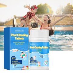 Pool Cleaning Tablets For Crystal Clear Water,Clears Cloudy Or Hazy Pool Water