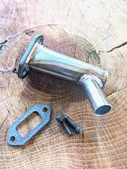 Stainless Steel Husqvarna Chainsaw Exhaust Muffler 455 460 461 465 Rancher xtorq