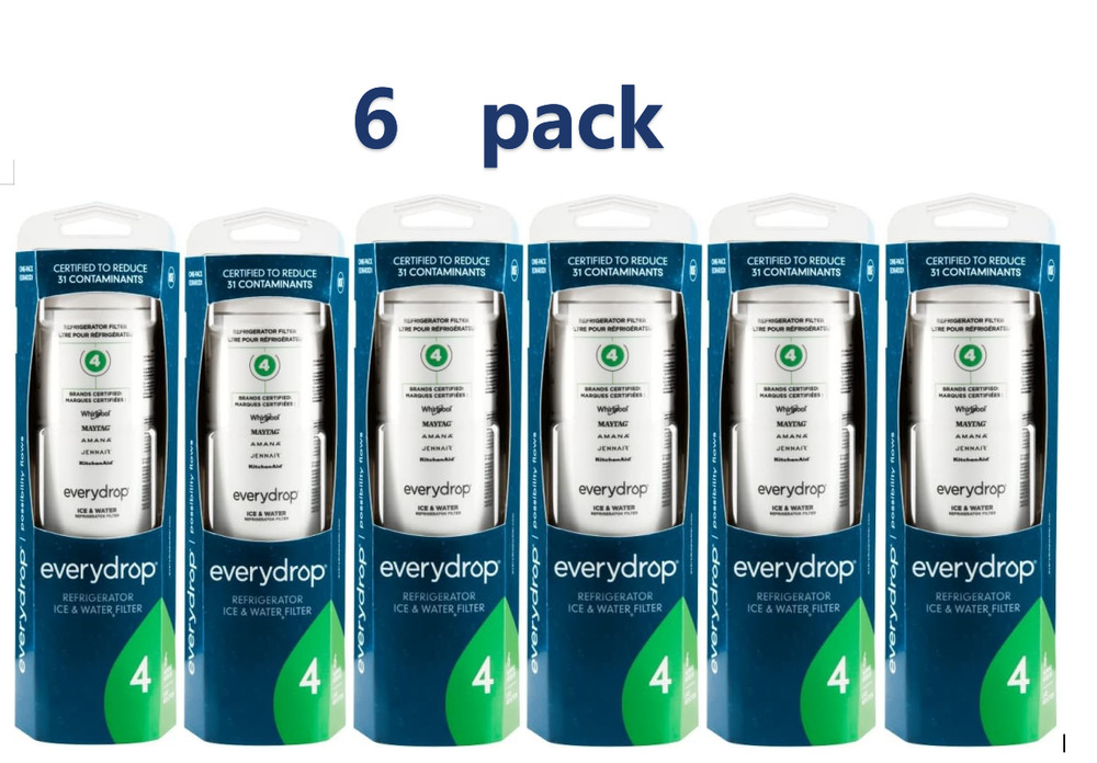 6 pack UKF28001 EDR42RXD1 Filter 4 9084 Refrigerator Ice Replacement|IN Stock