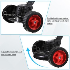 Electric Cordless Grass String Trimmer Lawn Edger Weed Wacker Cutter +2 Battery