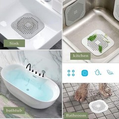 Bathroom Drain Hair Catcher Bath Stopper Plug Sink Strainer Filter Shower Covers