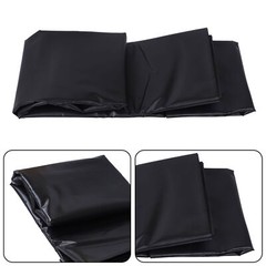 13ft*18ft Black Pond Waterproof Liner 20 Mil Thickness Fish Pond Liner HDPE