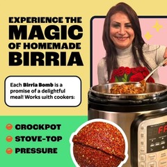EZ Bombs Birria Bomb Seasoning, 1 Pack – Authentic Mexican Spice Mix for Tacos,,
