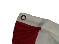 2 Pack USA Pleated Fan Flag 3X6 Feet American US Bunting Flags Half Fan Banner