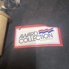 Delta Award Collection Bathroom Faucet 2710 Polished Chrome Acrylic Unused NOS