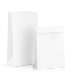 6lb Paper Bags-Lunch Bags, Craft Bags, Grocery Bags Available in White and Brown