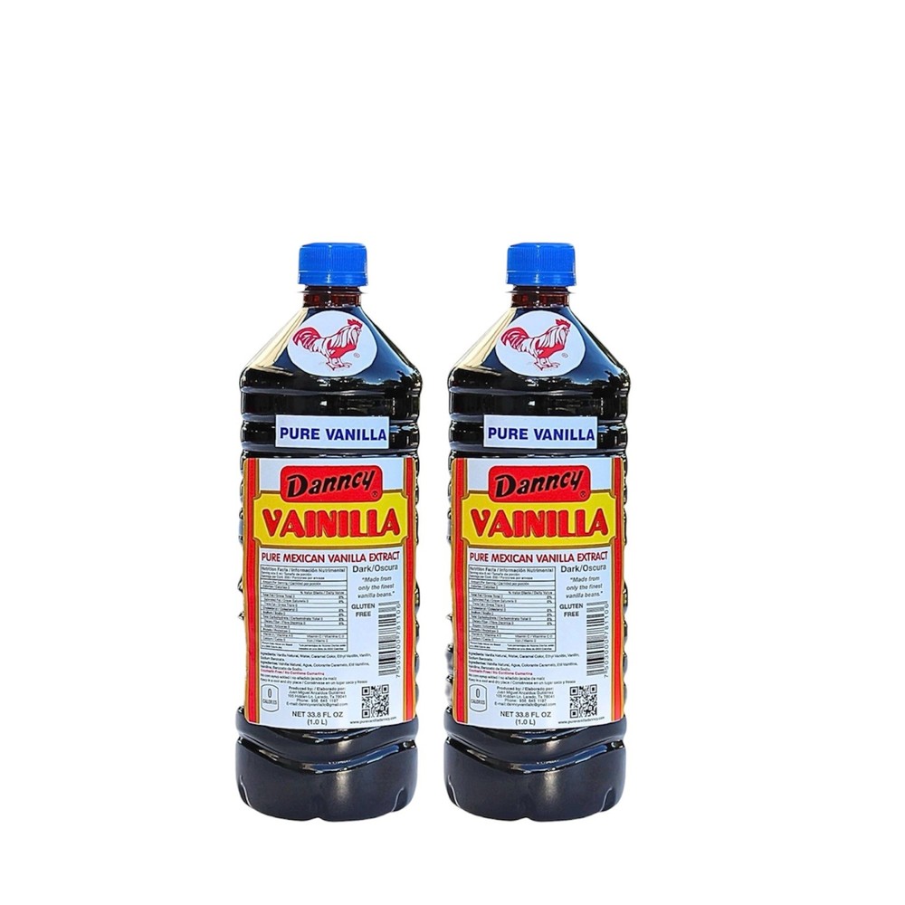 Danncy Vanilla – Dark Pure Vanilla – 33Oz – 2 Pack