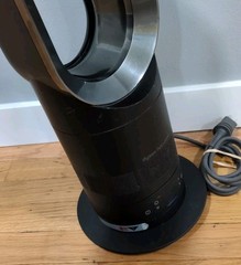Dyson AM09 Hot + Cool Fan Heater Black (Works Great) No Remote
