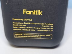 Fanttik S100 APEX Tire Inflator Portable Air Compressor 150 PSI Max For Car,Bike
